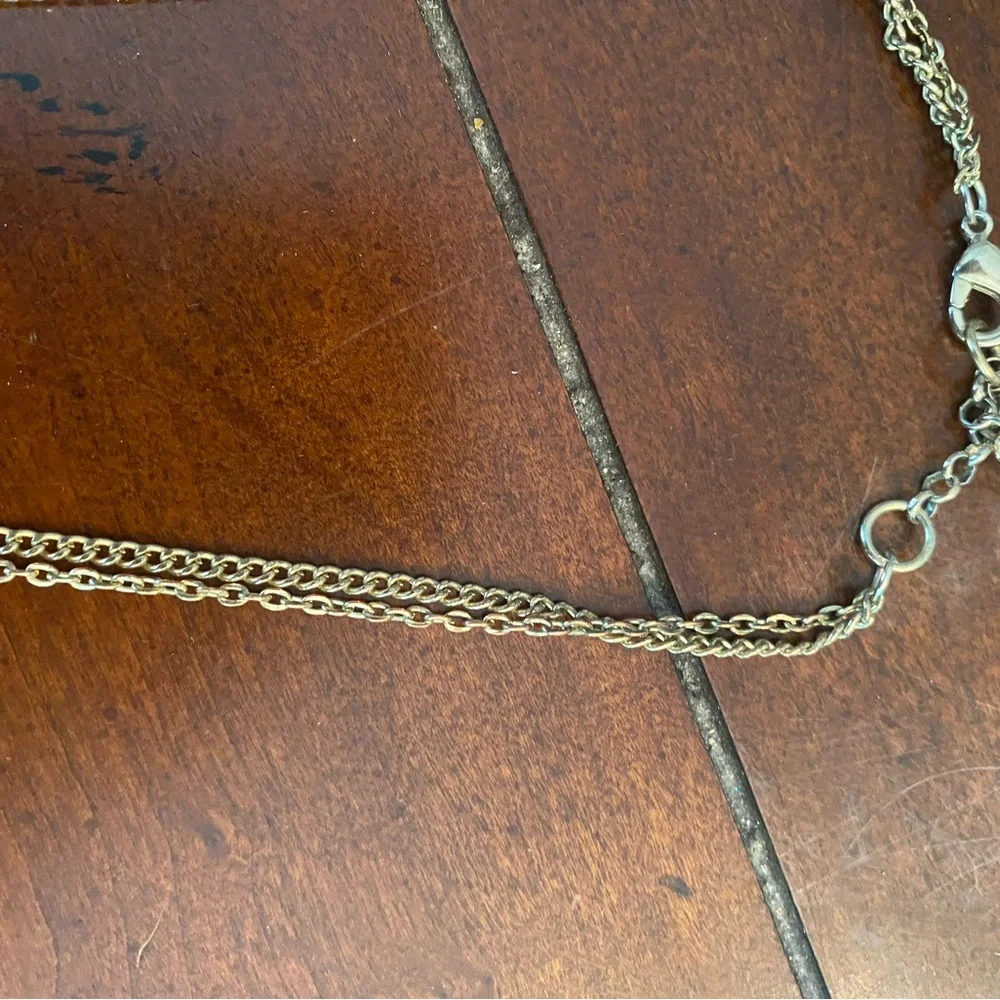 Long necklace with eclectic pendant - Picture 2 of 3